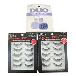 Ardell Wispies False Eyelashes 10 Pair & Duo Adhesive Set